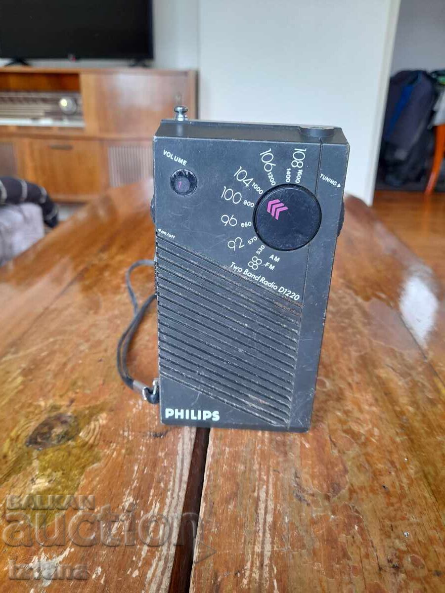 Radio vechi, radioreceptor Philips D1220
