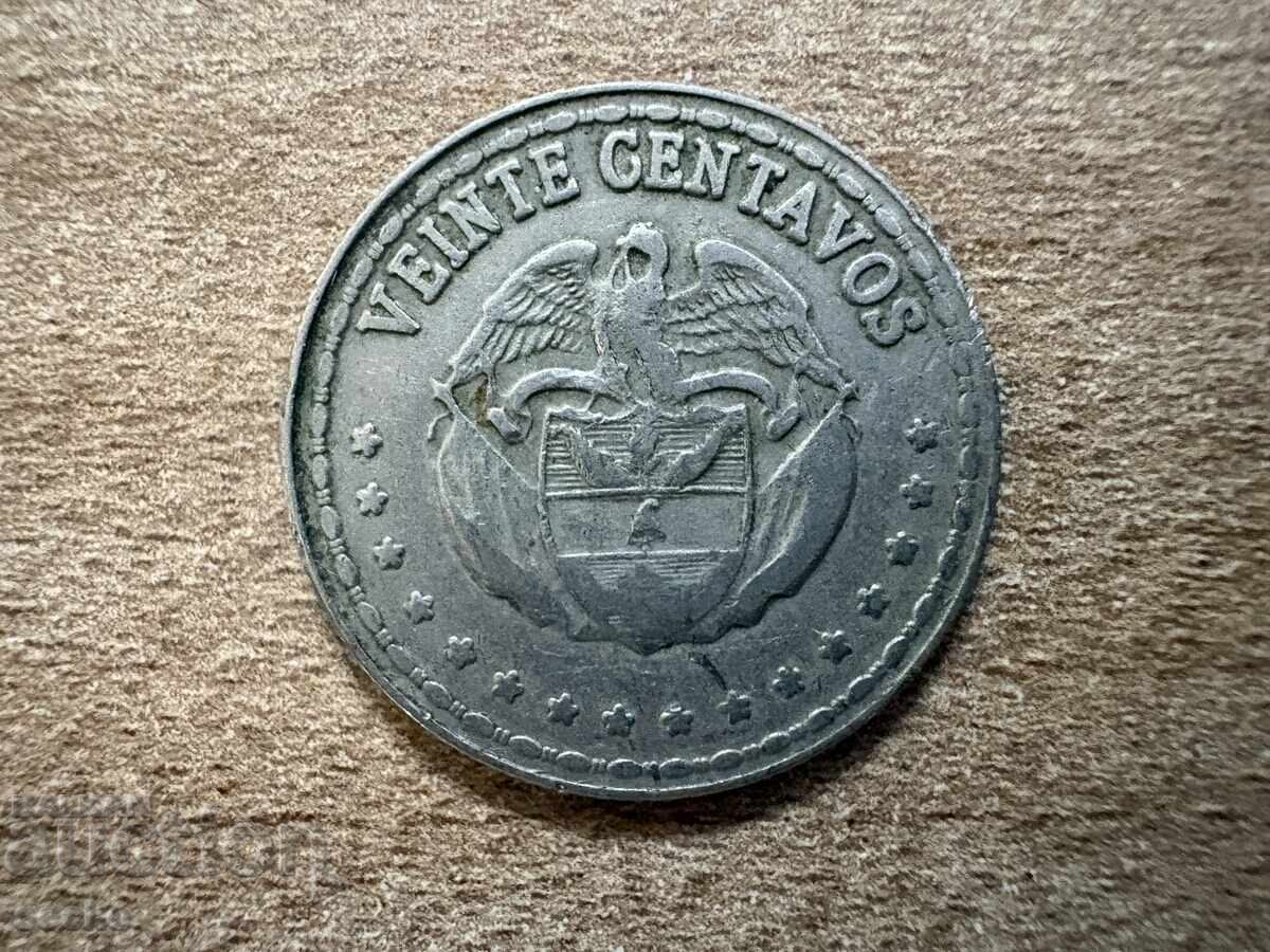 Columbia - 20 centavos (1959)