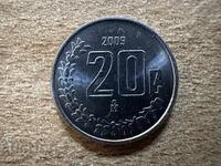 Mexic - 20 centavos (2009)