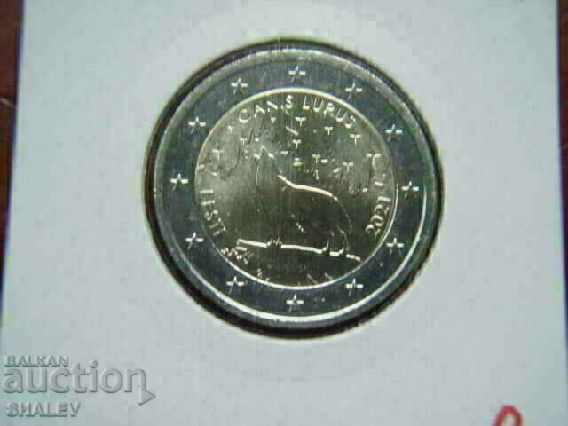 Livrarea 2 euro 2021 Estonia "Lupus" (2) /Estonia/ - Unc (2 euro)