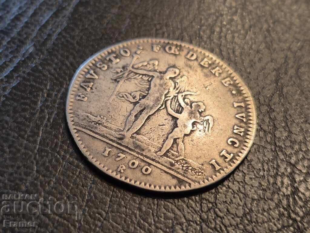 Monedă de argint din 1700 MARIE-ADÉLAÏDE DUCESĂ DE BURGUNDIA - 5