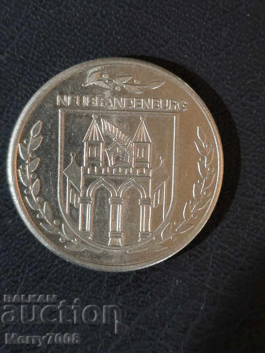 Vând monedă din Neubrandenburg, Germania !!! - 6