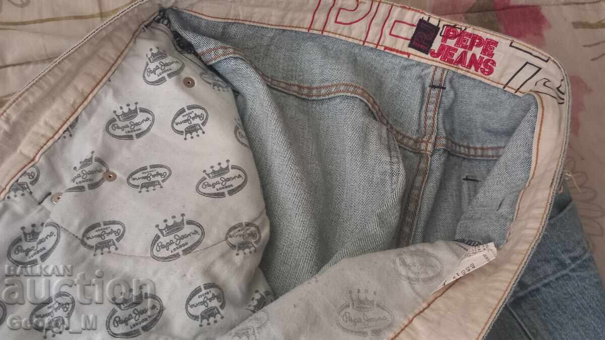 Pantaloni scurți din denim PEPE JEANS, mărimea 40 (XL) - 5