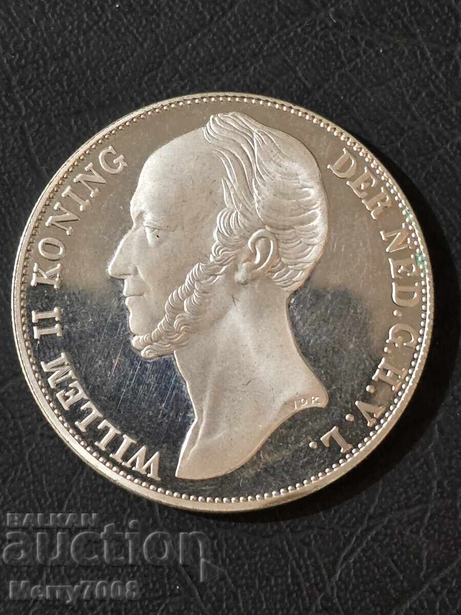 Vând monedă de colecție din argint de 1 gulden !!! - 5