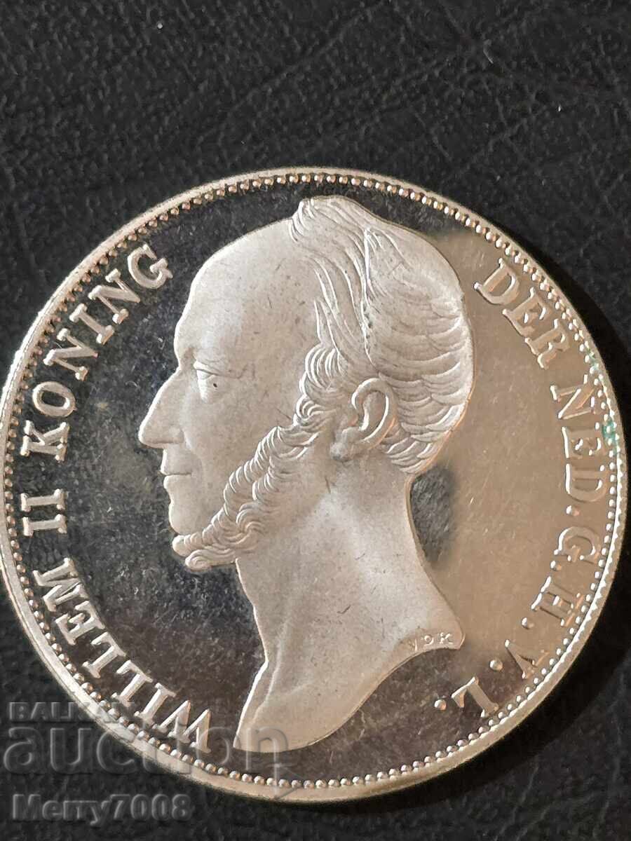 Vând monedă de colecție din argint de 1 gulden !!! - 7