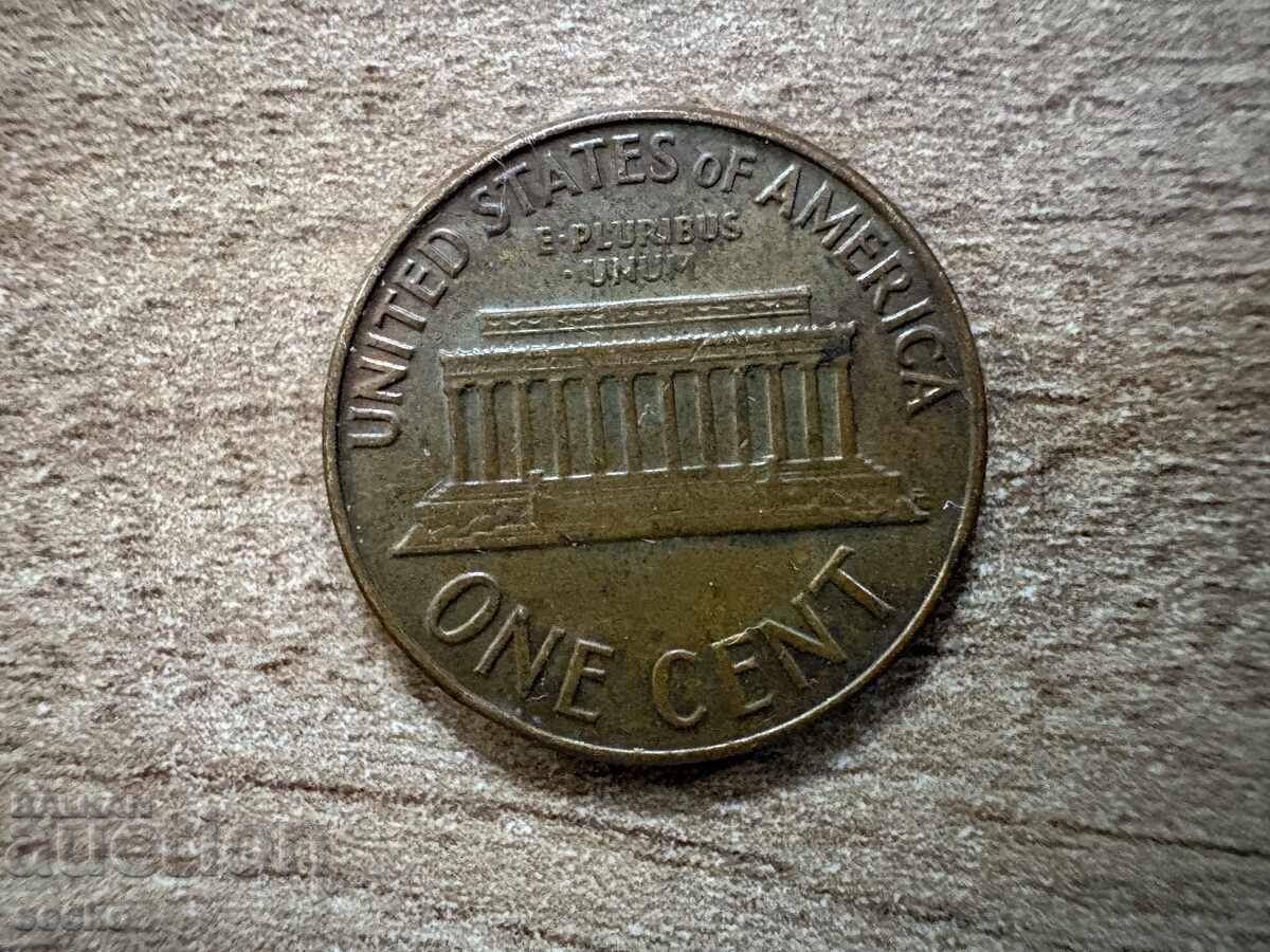 SUA - 1 cent (1961)