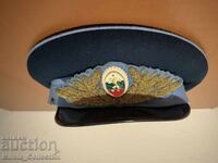 Bulgarian military general's visor cap for Air Force general uniform
