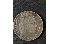 Колекционерска сребърна монета от Италия, 1941 г. !!!