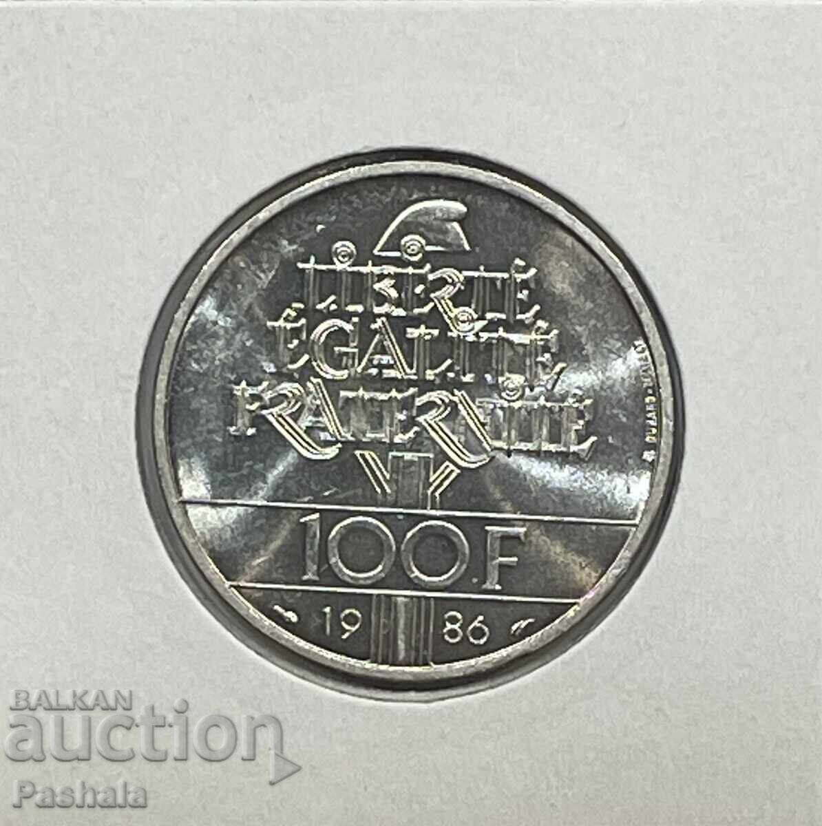 Γαλλία 100 φράγκα 1986 με τιμή € 40.00 | 78.23 BGN