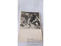 Φωτογραφία Γυναίκα και αγοράκι στην παραλία