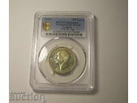 Βουλγαρία 50 λέβα 1934 PCGS Cleaned-UNC detail