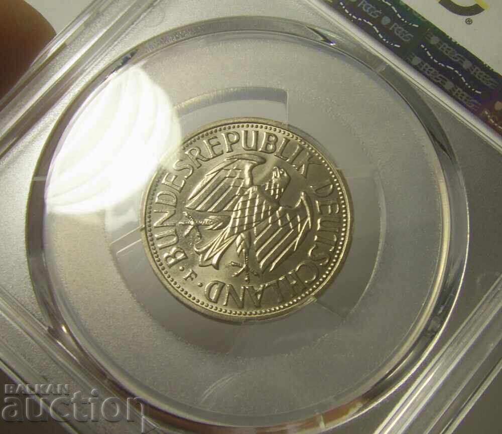 Γερμανία ΟΔΓ 1 μάρκο 1958-F MS64 PCGS - 5
