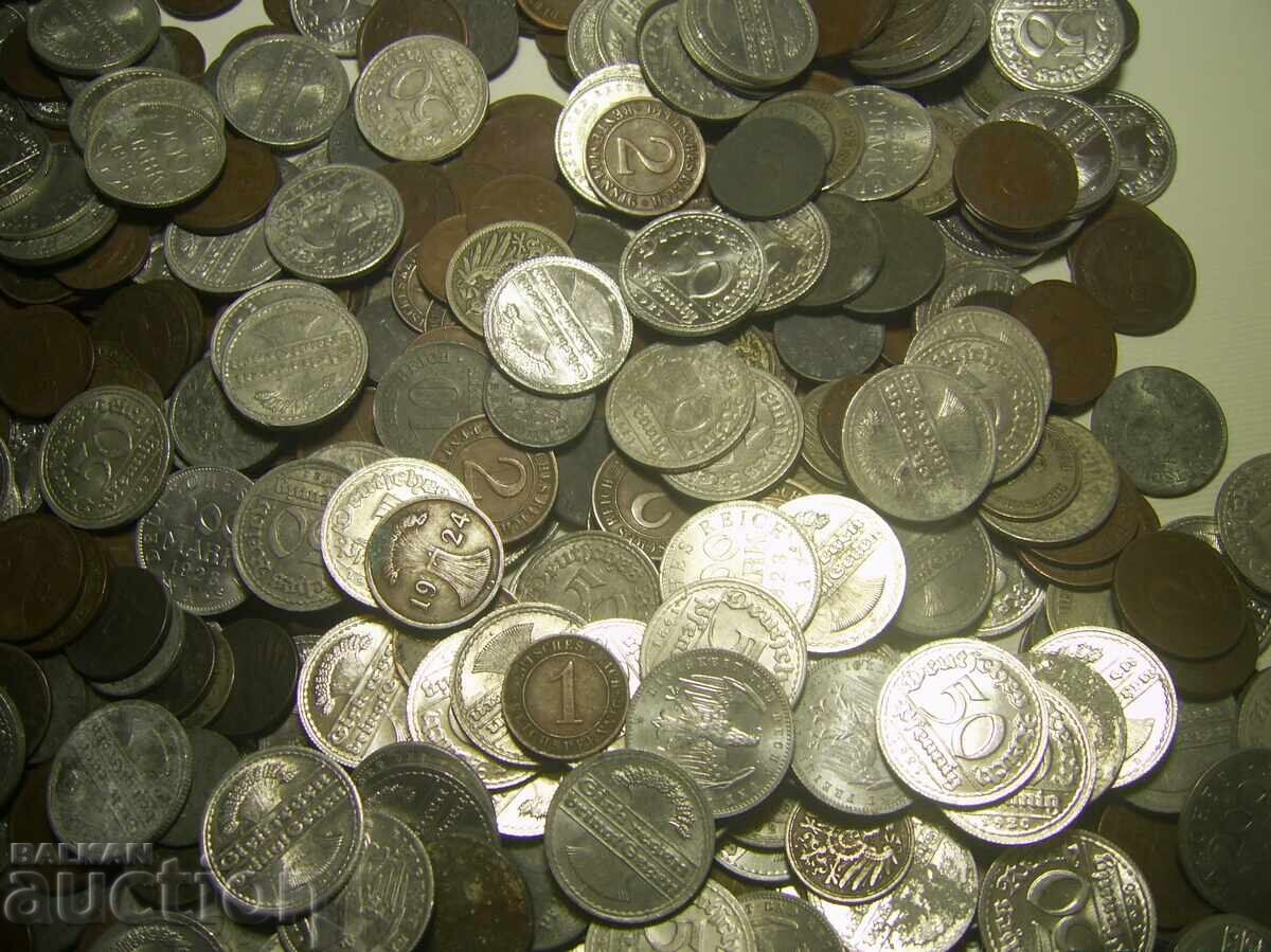 Delivery of MEGA LOT 1770 coins Germany Lot Deutschland