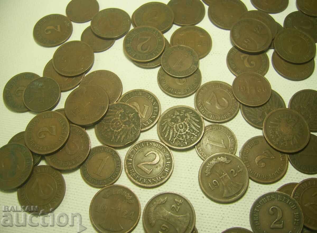Germania Lot 156 monede 1874-1936 - 5