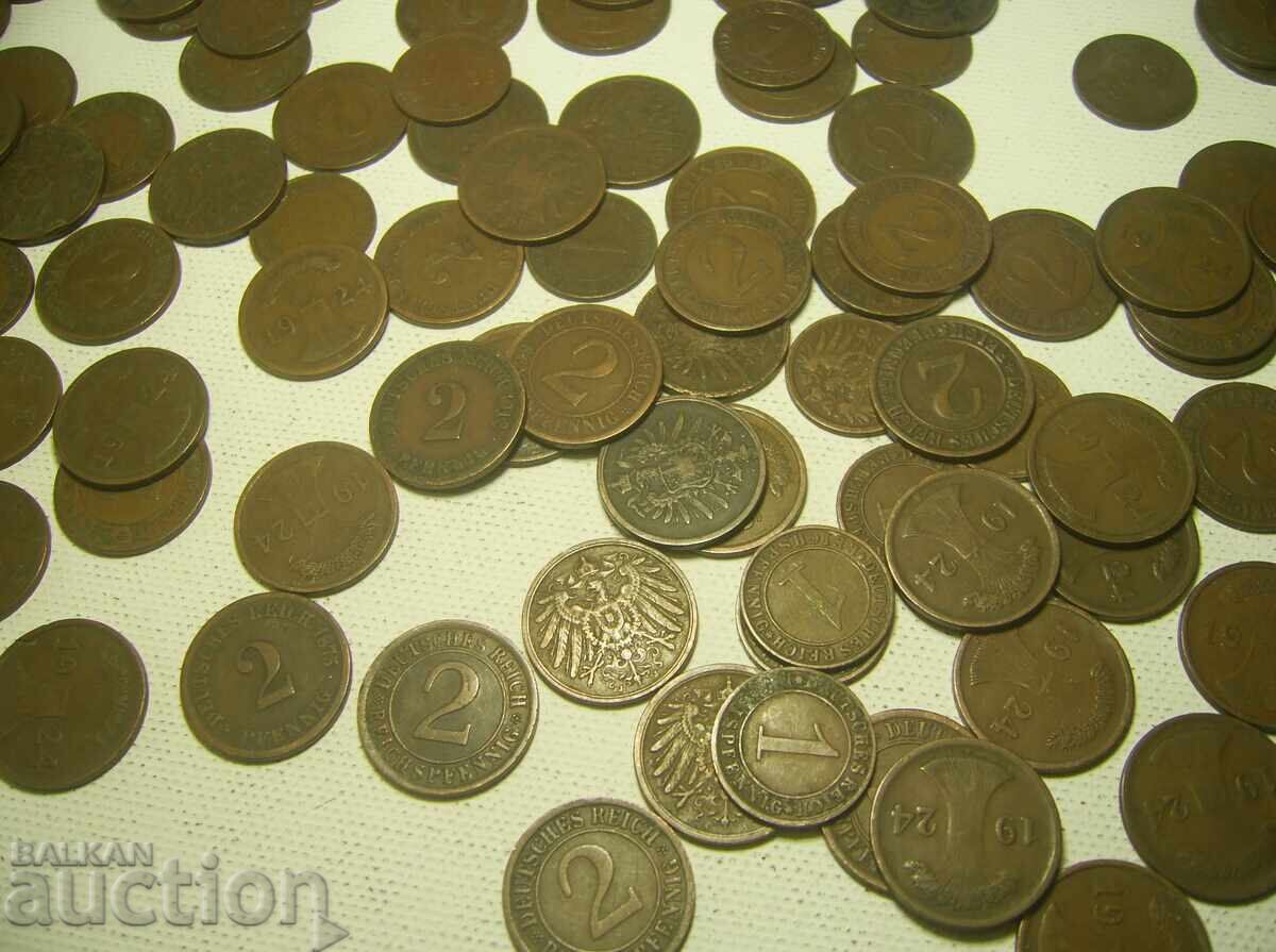 Germania Lot 156 monede 1874-1936 - 6