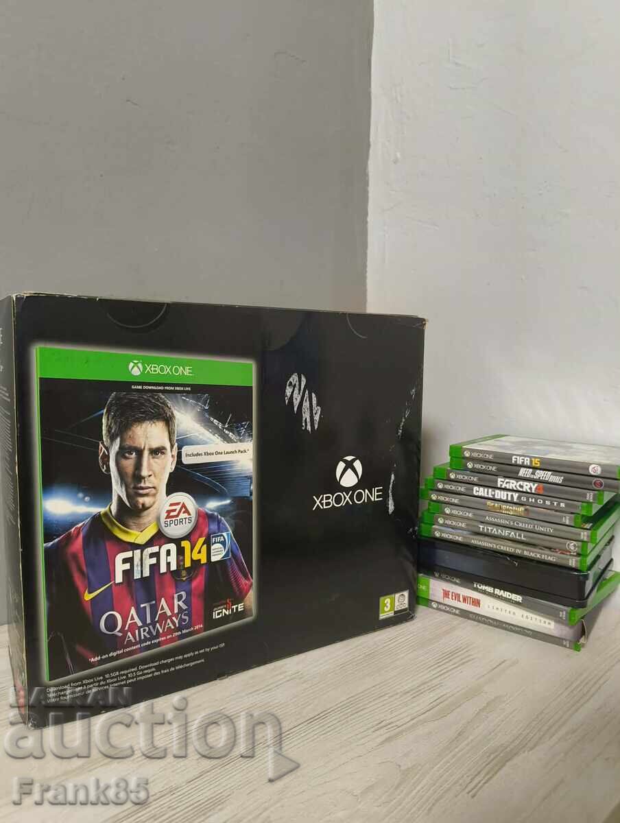 Joc Xbox One, consolă de jocuri cu 11 jocuri incluse