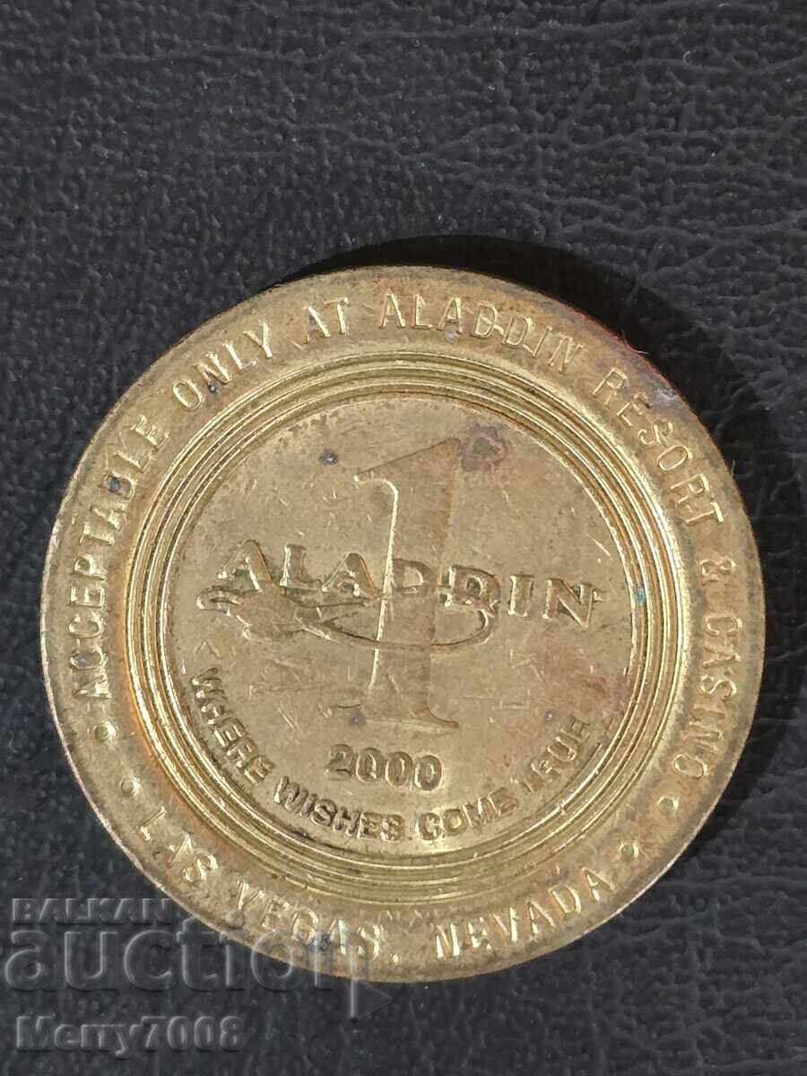 Доставка на 3 бр . Жетони от Лас Вегас !!!