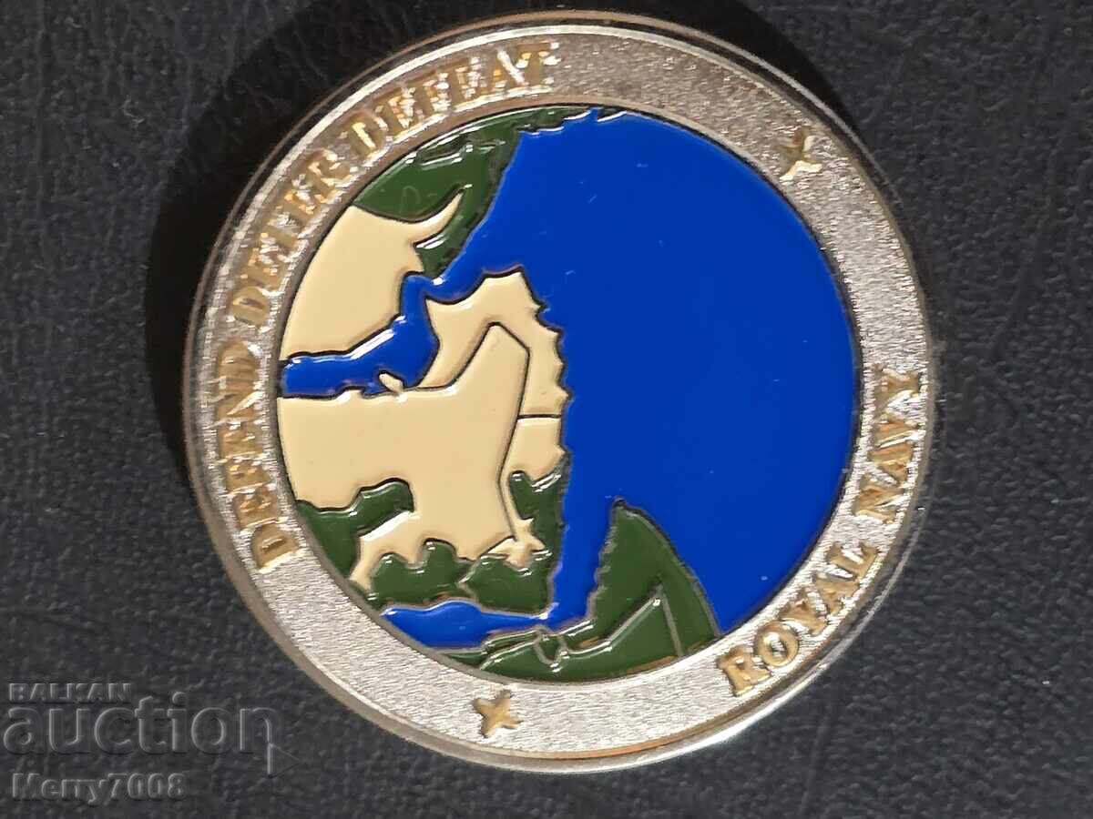 Колекционерски медал, свързан с Обединеното кралство !!!