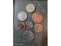 Това е колекционерски комплект от британски монети !