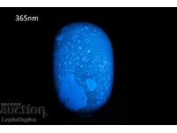 Син кехлибар от Индонезия 70.8ct полиран