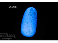 Син кехлибар от Индонезия 34.7ct полиран