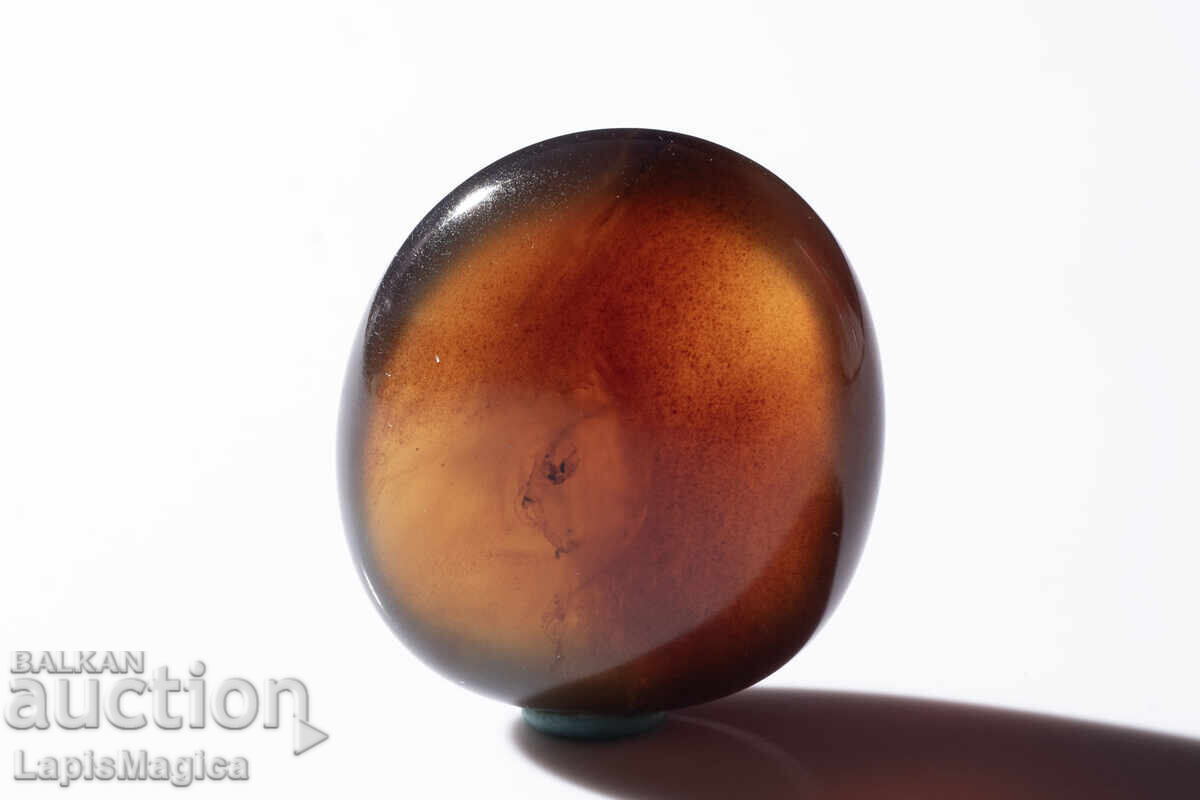 Μπλε κεχριμπάρι από την Ινδονησία 43.8ct γυαλισμένο με τιμή € 5.50 | 10.76 BGN