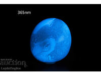 Син кехлибар от Индонезия 43.8ct полиран