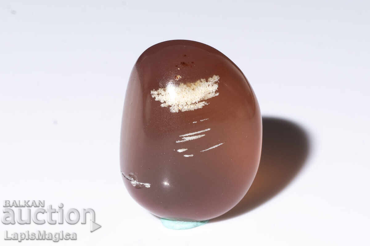 Licitație Chihlimbar albastru din Indonezia 36.6ct șlefuit