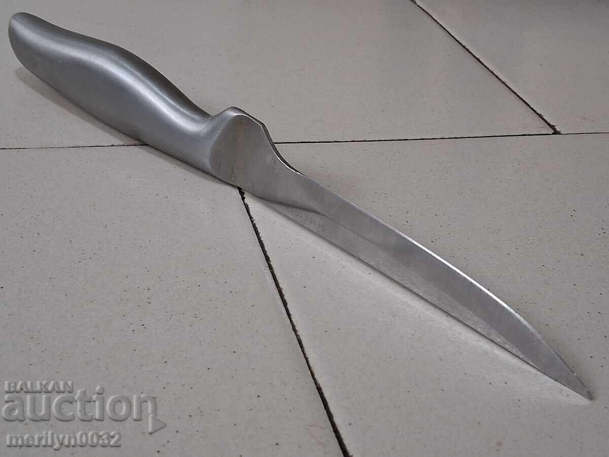 Cuțit de bucătărie vechi cu pumnal - 5