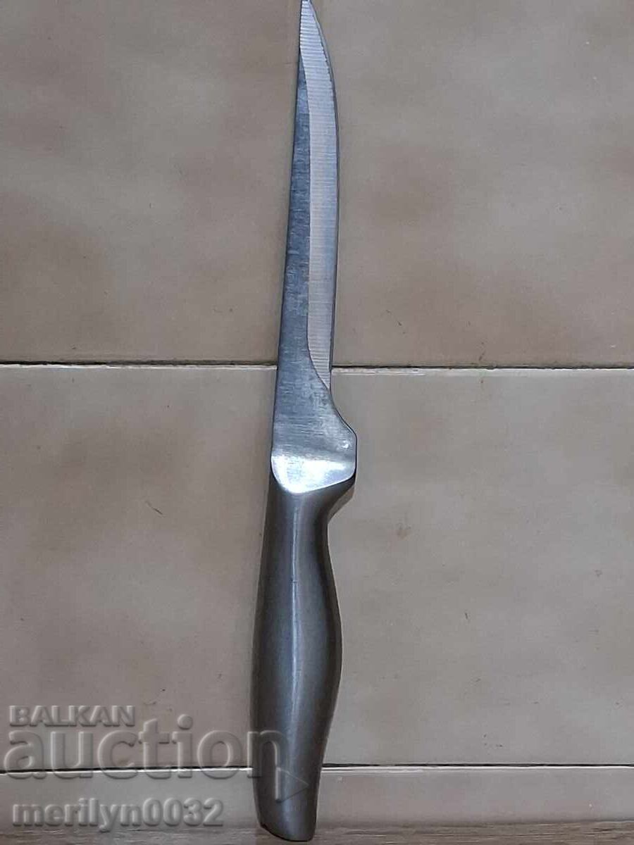 Cuțit de bucătărie vechi cu pumnal - 6