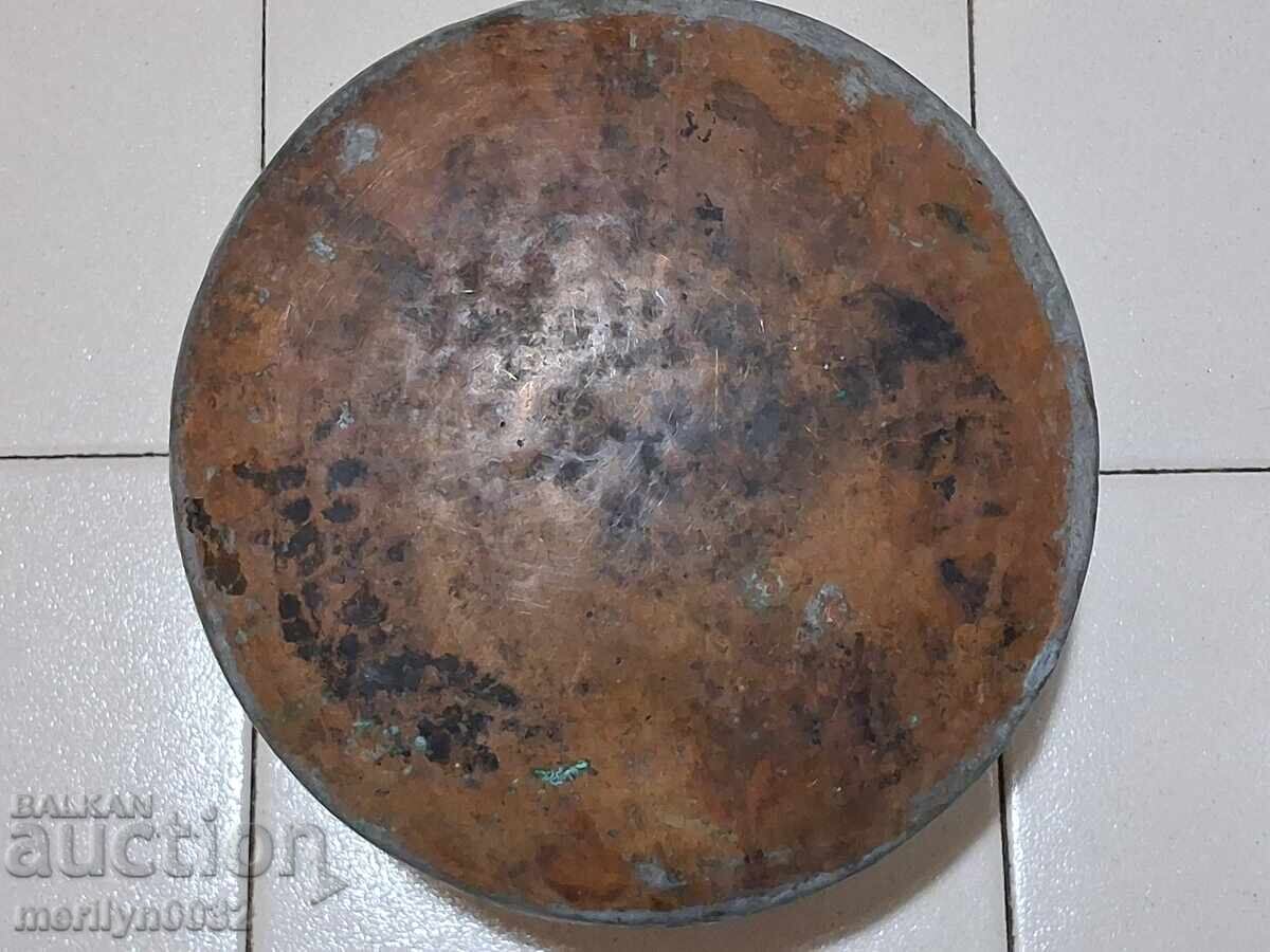 Παλιά χάλκινη καρδάρα καζάνι χάλκινο καζάνι χάλκινο σκεύος - 5