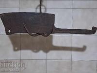 Hand-forged saber, blade, knife, axe