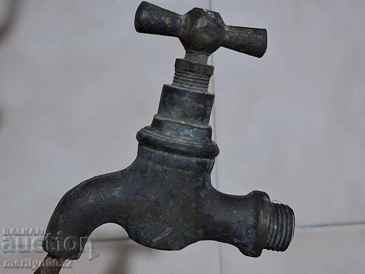 Αντίκα μπρούτζινη βρύση μινιατούρα