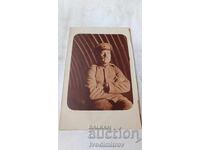 Fotografie soldat pe front 1918 Primul Război Mondial