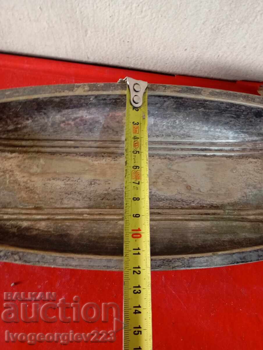 Livrarea Bol argintat, platou, coșuleț Art Deco