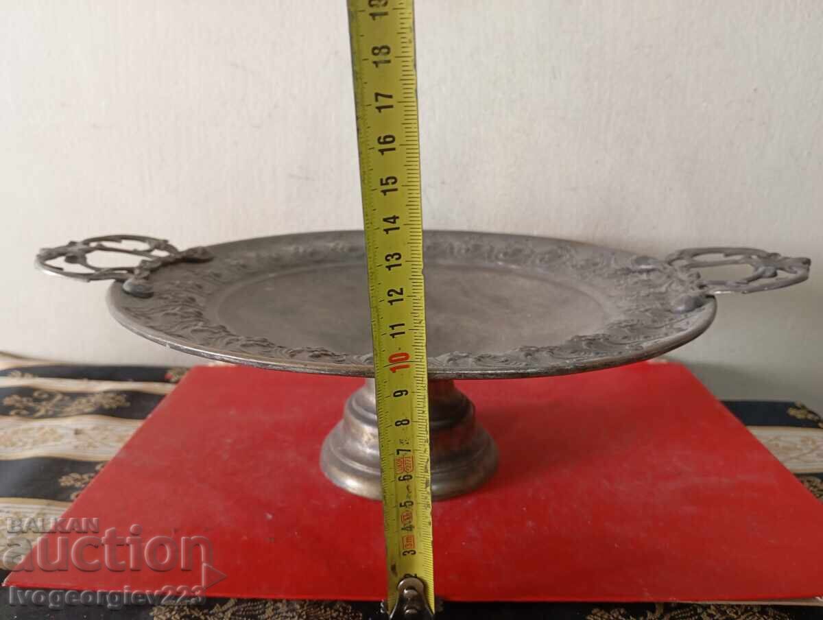 castron de fructe vechi art nouveau placat cu argint cu preț € 22.00 | 43.03 BGN