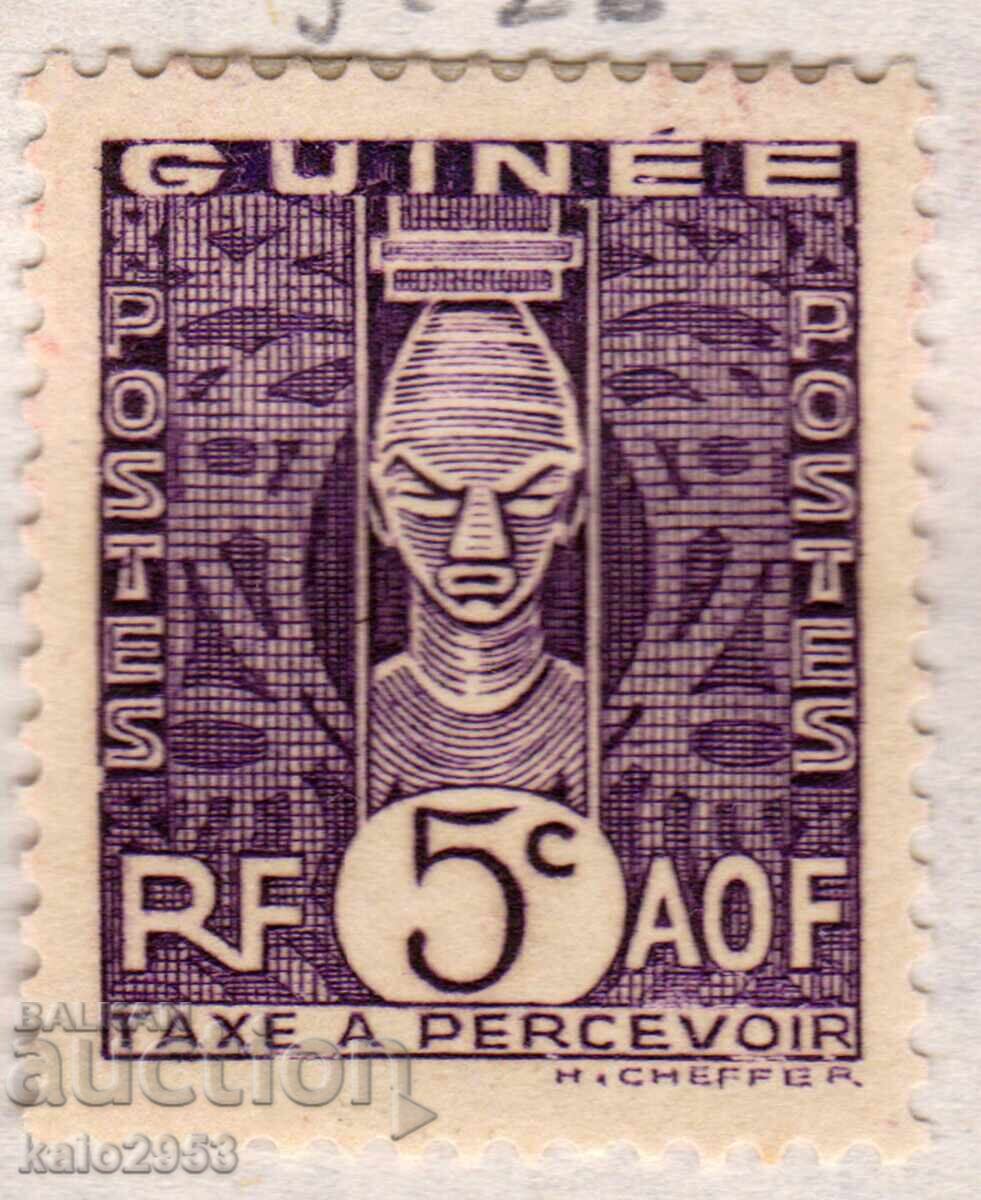 Guiana Franceză-1938-Pentru Suplimentare-Artă africană, MLH