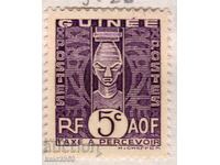 Γαλλική Γουινέα-1938-Για συμπλήρωση ταχυδρομικών τελών-Αφρικανική τέχνη, MLH