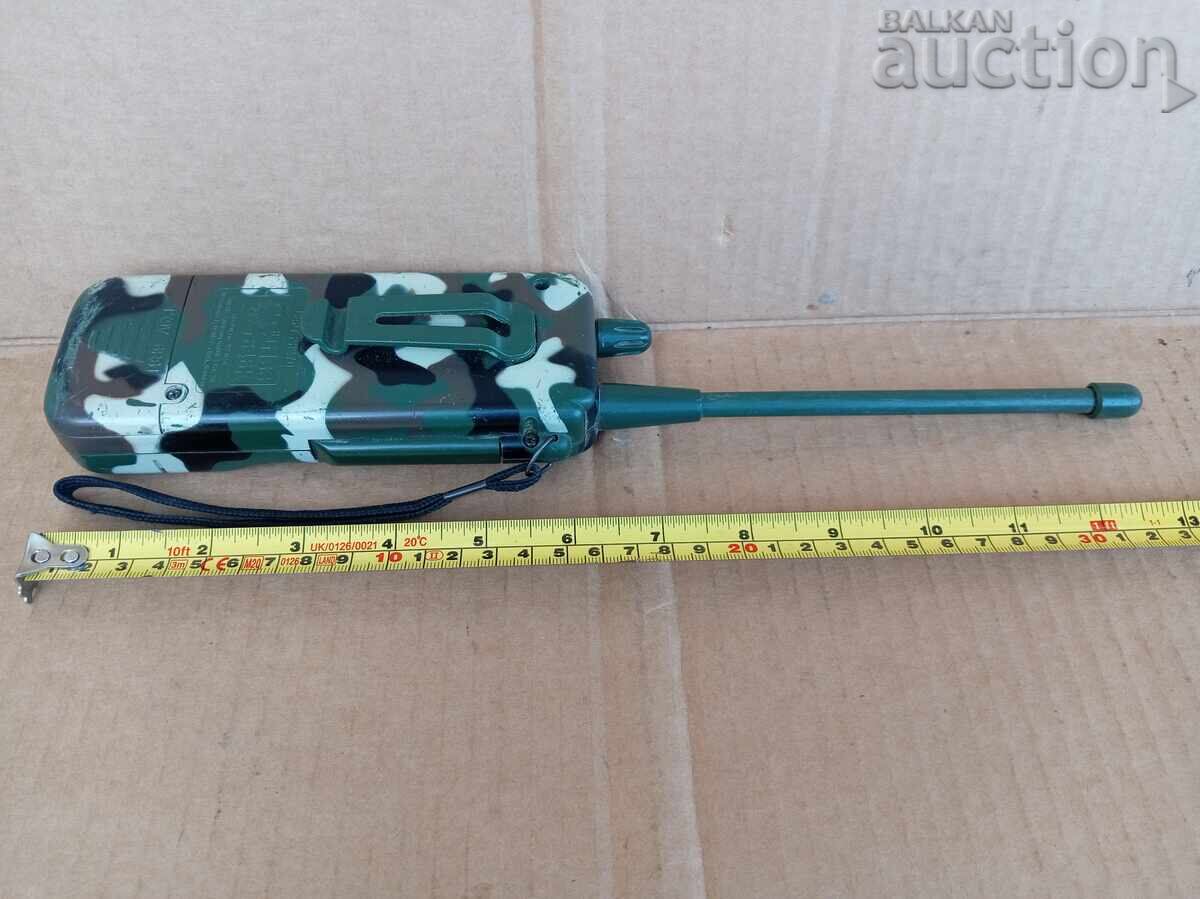 Stație radio militară tip walkie-talkie Bundeswehr RFG anii '80 - 5