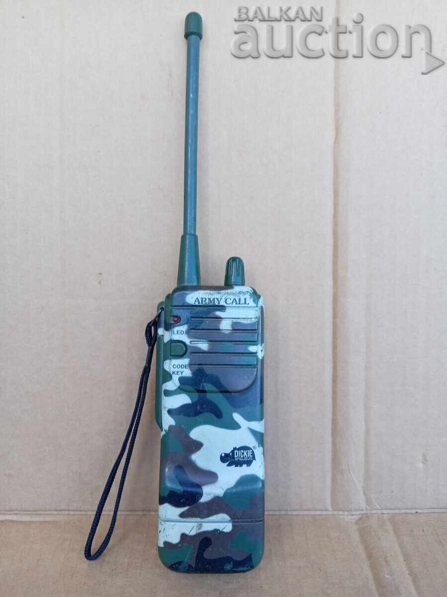 Stație radio militară tip walkie-talkie Bundeswehr RFG anii '80