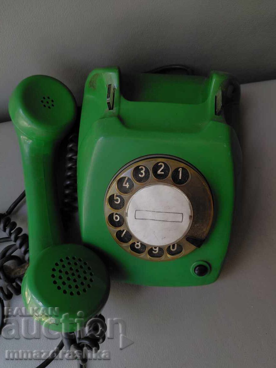 Licitație Telefon verde cu disc