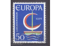 Europa SEPT 1966 Liechtenstein