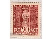 Γαλλική Γουινέα-1938-Για συμπλήρωση ταχυδρομικών τελών-Αφρικανική τέχνη, MLH