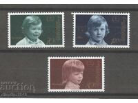 Лихтенщайн 1975г.- пълна серия Mi 620/22,чиста