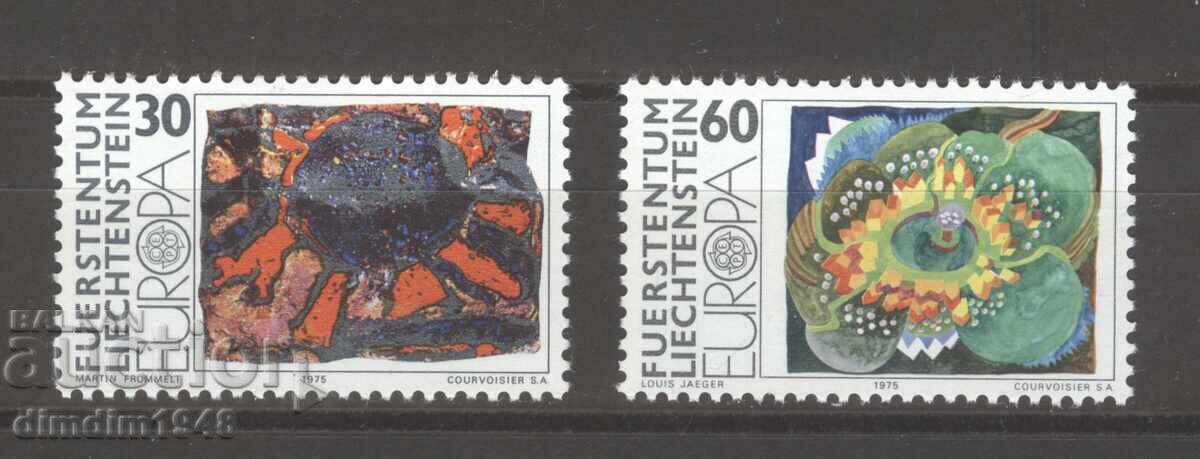 Λιχτενστάιν 1975 - "Ευρώπη" - πλήρης σειρά Mi 623/24, αμεταχείριστη