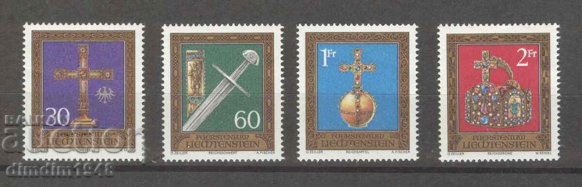 Лихтенщайн 1975г.-пълна серия Mi 625/28,чиста