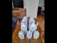 Стар порцеланов комплект за подправки