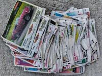 Μεγάλη παρτίδα αυτοκόλλητα από τσίχλες 146 τεμ