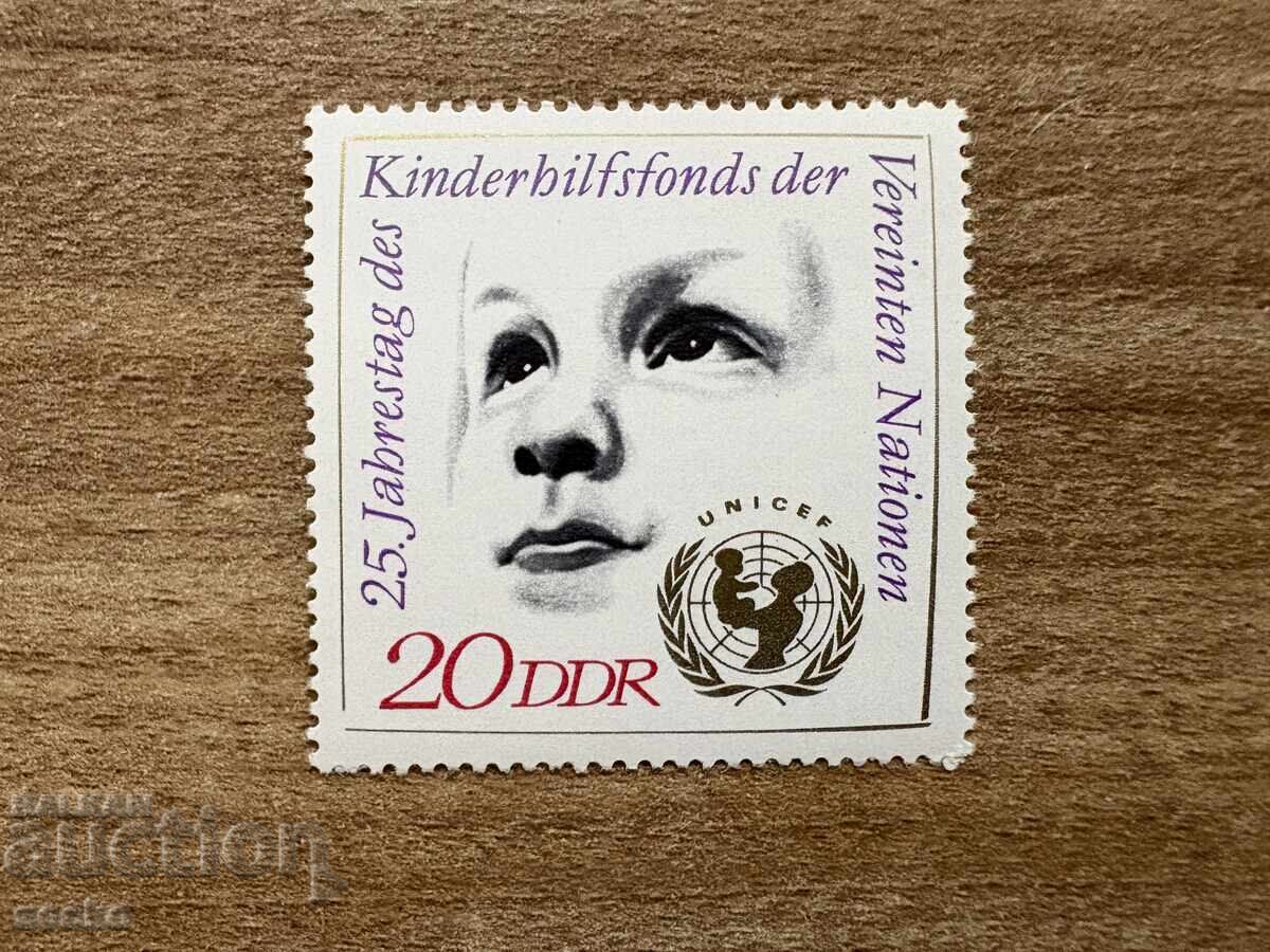 GDR - 25 years of UNICEF (1971) MNH