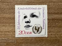 GDR - 25 years of UNICEF (1971) MNH